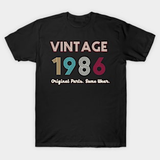 Vintage 1986 Original Parts. Some Ware T-Shirt